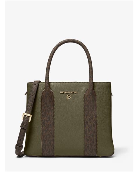 green pastelle michael kors bag|Michael Kors olive green handbags.